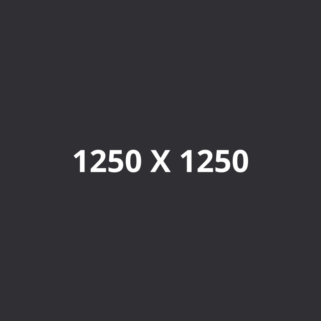 1250 X 1250
