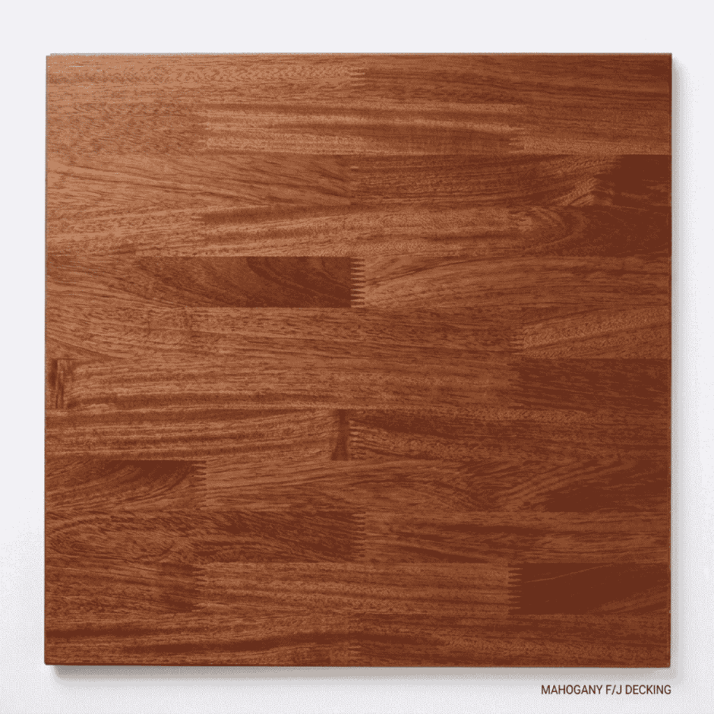 MAHOGANY F/J DECKING